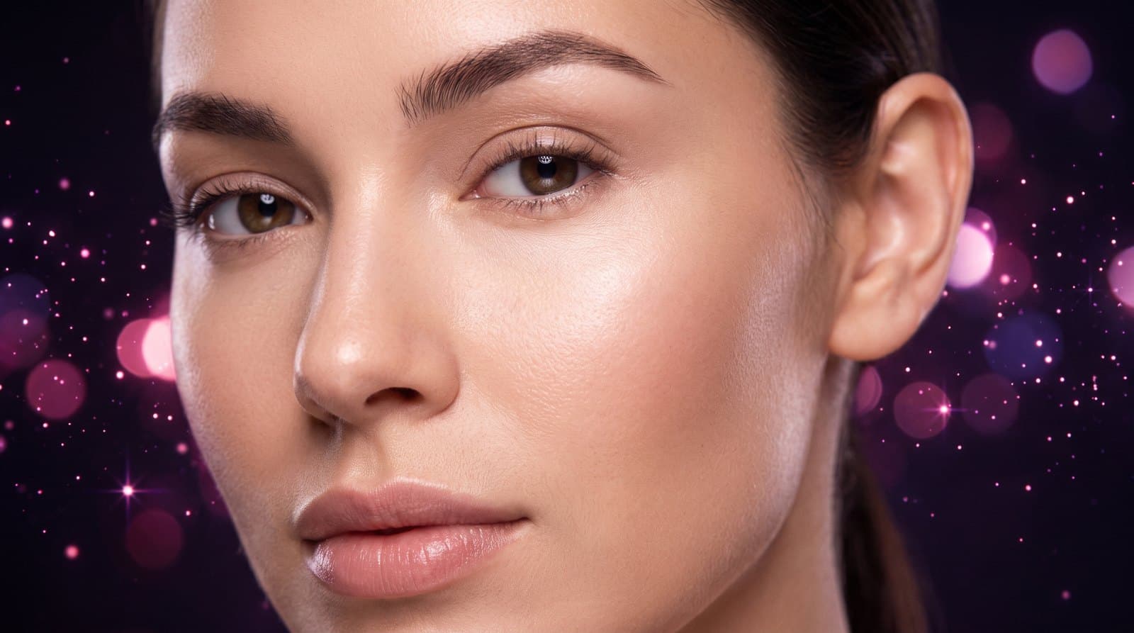 Aplica el corrector en triángulo para iluminar la mirada